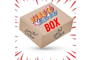 JONA FYNN CARE [Naruto Box] Exklusive Fanbox – Premium Geschenkset mit 8 hochwertigen Artikeln aus der Welt von Naruto, Naruto Shippuden & Boruto | Figuren, Collectibles & Snacks