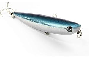 SEASPIN Pro-Q 120 K Color AGUP - 120 mm - 26 g - Esca artificiale Walking The Dog per la Pesca in Mare