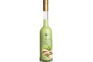 Distilleria Jannamico Golden Cream Pistacchio – Liqueur crémeuse de pistache et de crème. Délicieuse sur des glaces ou des desserts.