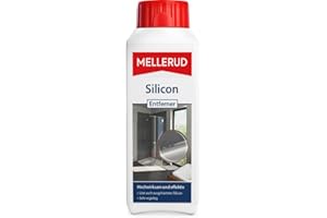 MELLERUD Silicon Entferner | 1 x 0,25 l | Reinigungsmittel zum Entfernen von Siliconfugen | säurebeständige Oberflächen | löst ausgehärtetes Silicon | Acryl | Glas u.v.m.