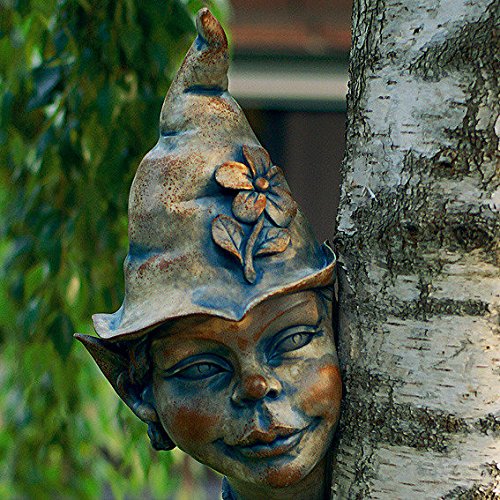 Gartenfigur Baumelfe Holly - 2