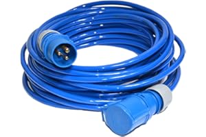 HILARK CABLE TECH HILARK Rallonge polyuréthane CEE H07BQ-F 3x2,5 BLEU (50m)