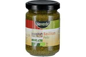 BIOVERDE Basilikum-Pesto vegan 6 x 125 ml