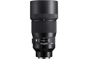 Sigma F1.8 DG HSM Art - Objetivo para réflex con Distancia Focal de 135 mm, Color Negro