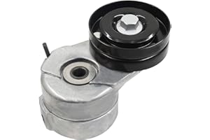 AISENPARTS Pulley Belt Tensioner Assembly Replacement for Chrysler Jeep Liberty KJ 2.5L 2.8L 4x4 2001-2008 5072440AC 5072440AB
