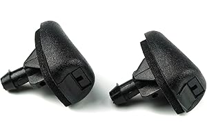 Bross Auto Parts BSP1062 Windscreen Washer Jet Nozzle Set 6438V8 Compatible with Peugeot 207 306 307 308 Expert 3008 Citroen C3 C4 Jumpy Saxo Xsara Dispatch Berlingo DS3