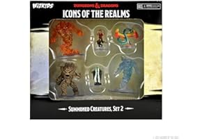 WizKids Iconos de D&D de los reinos: criaturas de invocación conjunto 2