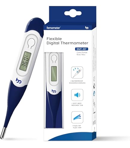 Termometro Senza Mercurio Cami T-Flap - Analogico, Precisione ±0.15°C, Con Custodia, 35-42°C - Foto 9