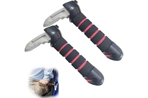 CARSEATTY 2 Pack Poignée de Porte de Voiture pour Personnes âgées Poignée de Support D'Assistance Poignée Multifonction Poignée de Loquet de Porte de Voiture pour Voiture Handicapés Assistant de éhicule