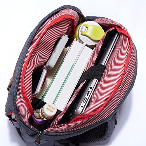 Lässiger Daypacks, KAUKKO 16 Zoll Laptop Outdoor Rucksäcke für 14″ Notebook Schüler Backpacks Schultaschen für Wandern/ Reisen/ Camping - 8