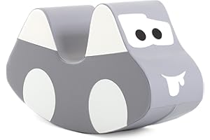 IGLU SOFT PLAY IGLU Ride on Rocking Toy Car Soft Play Shape - Grey