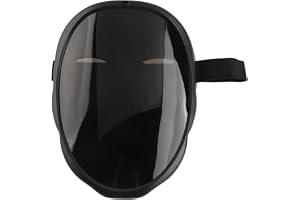 Naroote LED-belyst Gestavkännande Ansiktsskydd för Cosplay Festival Party, Programmerbar Självlysande Ansiktsmask för Vuxna o