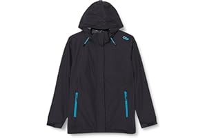 CMP Giacca Donna Con Zip E Cappuccio Traspirante Giacca da pioggia Donna