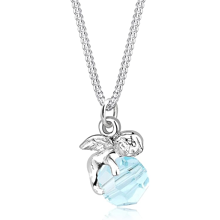 Elli Dames 925 Sterling Zilver, Swarovski Kristal, Goud, 45 cm