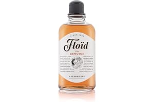 FLOID Floïd Aftershave The Genuine (400 ml), Dopobarba uomo con mentolo rinfrescante e riequilibrante, After shave uomo per le irritazioni post rasatura, Iconico dopo barba profumato