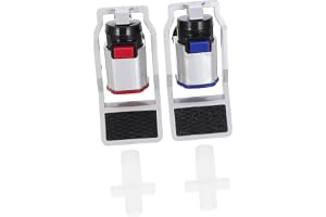 Azonee Water Dispenser Faucet Replacement, , 2 Pcs Direct Dispenser Hot and Cold Push Style Taps, Reusable Spigot Water Faucet Component for Water Purifier, Children Safe