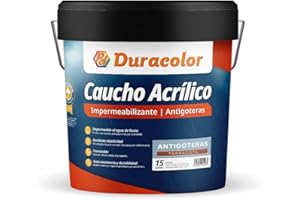 PD DURACOLOR Pintura Kalma Antigoteras - Color Terracota - 15 Litros - Impermeable - Acabado Satinado - Apto para Distintos Materiales de Construcción - Pintura Elástica y Pisable - Duracolor