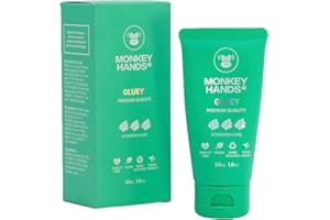 MONKEY HANDS Monkeyhands Gluey Grip | Superstarker Halt für Fitness und Pole Dance | Ideal für Calisthenics, Ringe, Parkour, Turnen | Vegan, Ohne Parabene, mit Harz | Grün, 50ml