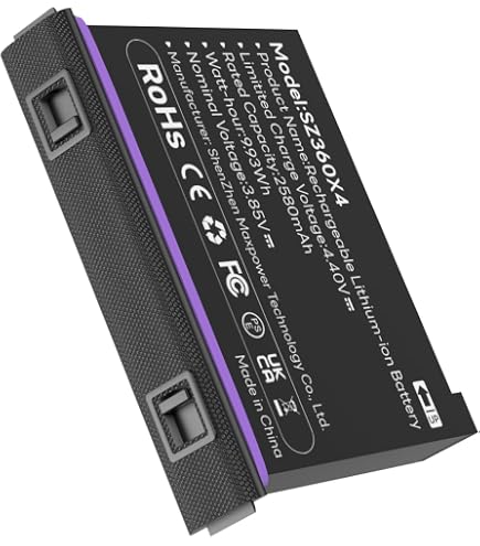 CELLONIC Ersatzakku Für Insta360 One X – 2 Stück, 1100mAh, 3.8V – Langlebig & Sicher