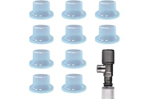 DZAY 10Stück Wasserhahn Lecksichere Dichtung, Wasserhahn Anschluss Dichtungsringe, Gummi Schlauch Unterlegscheiben, Duschschlauch Unterlegscheiben, Silikon-Rohstoffband für Wasserhahn