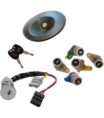 Kit 5 Serrures De Porte + Clés Pour Kangoo 1 Et Nissan Kubistar 1997-2009