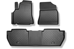 Mossa Alfombrillas de TPE adecuadas para Peugeot Partner II Furgonetaeta (2008-08.2018) - alfombras para Coche - G