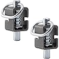 SPARKWHIZ Spring Latch Lock, Weld-On Spring Latch Assembly, Trailer Gate Latch, Pack of 2 (Universal)