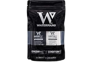 Watermans minis Reseschampo och balsamset - 75ml Travel Kit - Hair Gym Kit - Hårväxtprodukter