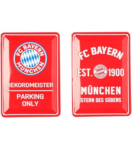 Retro Blechschild „Bayern Allee“ – Witziges Straßenschild Als Geschenk & Deko, 46x10 Cm, Vintage Design