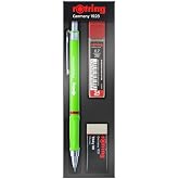 rotring Visuclick+ Min Eraser School Set 0.7mm-Opak Green