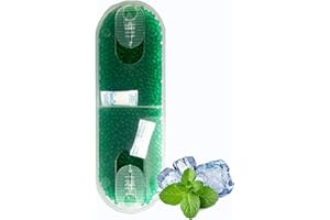 CAOMEI Capsule Aromatiche Per Sigarette,2000 Pcs Capsula Sigaretta,Accessori Per Fumatori Di Sigarette,Pallina Flavour Capsule,filtri Per Sigarette Gusti (Menta forte)