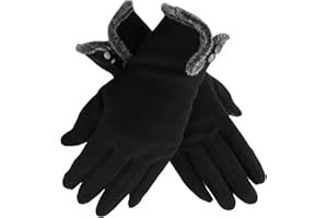 Dokpav Womens Winter Warm Gloves Touch Screen Phone Soft Warm Lined Thick Gloves Windproof for Outdoor Sports,Driving,Running,Walking