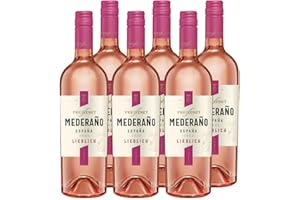 ‎FREIXENET Freixenet Mederaño Rosado Lieblich (6 x 0,75 l) - lieblicher spanischer Roséwein, frisch und fruchtig im Geschmack, perfekt zu Paella, Meeresfrüchten oder Käse
