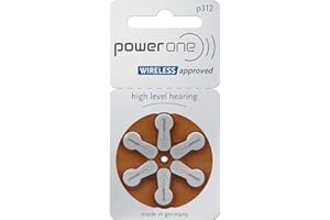 Powerone Size 312 Piles Auditives Taille 60 Piles
