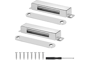 Ainiv Calamite per Mobili Chiusura, 2Pz Chiudiporta Calamita, Grande Forti Magneti per Armadi in Acciaio Inossidabile, Calamita Porta per Ante Mobili Magnete Chiusura Calamita per Cassetti Armadio