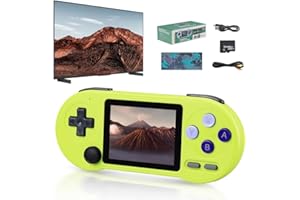 VEOYYA Handheld Game Console, Retro Game Console 11000 Games, SF2000 3.0" IPS Screen Wireless Stick Game Station 16G TF Card, Support TV & Multi-Language