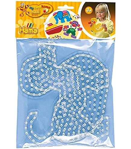 HAMA - Boite Cadeau géante 'Cheval à bascule' - 900 perles à repasser MAXI et 2 plaques - Loisirs créatifs - Jeux - Jouets HAMA - Boite Cadeau géante 'Cheval à bascule' - 900 perles à repasser MAXI et 2 plaques - Loisirs créatifs - Jeux - Jouets