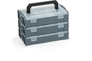 Bosch Sortimo L-BOXX Mini | Ensemble 3 Pièces | Variations - Anthracite