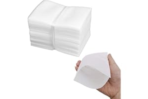 UPSTORE 100 Sacchetti in Schiuma 9,9 x 15 cm per Imballaggio, Fogli per Avvolgere Piatti, Vetreria, Forniture per Spostamento