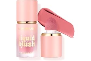 Beauty Searcher Fard à joues liquide en gel, sensation de légèreté et de respirabilité, longue tenue, aspect naturel, teinte de la peau Fard à joues (#101 gâteau d'amour)