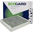 ECOGARD XC36154C Premium Cabin Air Filter with Activated Carbon Odor Eliminator Fits Chevrolet Cruze 2011-2016, Trax 2013-2021, Malibu 2013-2015, Sonic 2012-2019, Spark 2013-2021, Cruze Limited 2016