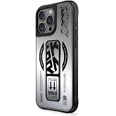 iPhone 16 Pro Max i&ccedil;in Magsafe İle Uyumlu Kılıf Holografik Tasarımlı Standlı Deri G&ouml;r&uuml;n&uuml;m Skinarma Kira Kobai G&uuml;m&uuml;ş