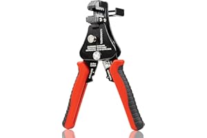 YARRAMATE Automatic Wire Stripper/Wire Crimper/Wire Cutter, 3 in 1 Universal Electric Wire Stripper Tool for 8-18 AWG Solid and Stranded Electrical Wire |10-22 AWG Wire Crimping Tool