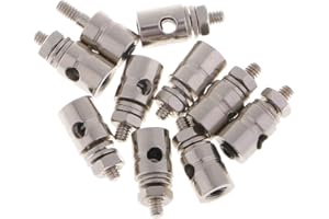 Homyl 10pcs Conector Servo Tapón de Varilla de Empuje para RC Helicóptero - UN