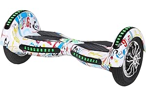 ‎ROBWAY Robway W3 Hoverboard | 𝐃𝐀𝐒 𝐎𝐑𝐈𝐆𝐈𝐍𝐀𝐋 ® Hoverboards für Kinder Jugendliche & Erwachsene - APP Steuerung - 𝟮 x 𝟒𝟎𝟎 Watt Motoren - Self-Balance - Bluetooth