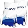 Thboxes A5 Leaflet Holder, 3 Pack Clear Holder With Hanging Hole