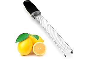 CREADY Grattugia Formaggio Manual Grattugia Verdure Grattugia Limoni Zester Grattugia in Acciaio Inossidabile Agrumi Grattugia Ideale per Parmigiano Reggiano Limone Zenzero Cioccolato Verdure Frutta