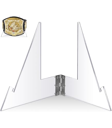 Wrestler Gürtel Wandhalterung - Echtleder Aufhänger In Matching Farben