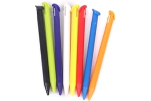 LESHARE Replacement Plastic Stylus Touch Screen Pen for New Nintendo 3DS LL XL Set of 8pcs Multicolor