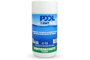 myPOOL Winterschutzmittel 1 Liter - Verhindert Starkes Algenwachstum und Krustenbildung - Erleichtert Frühjahrsreinigung - Im behandelten Wasser kann bedenkenlos gebadet Werden